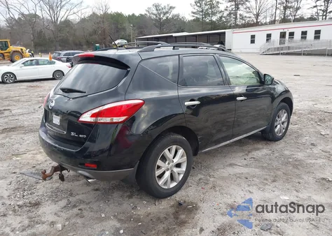 2014 Nissan Murano Sl z USA, uszkodzony, nr VIN JN8AZ1MW7EW516721